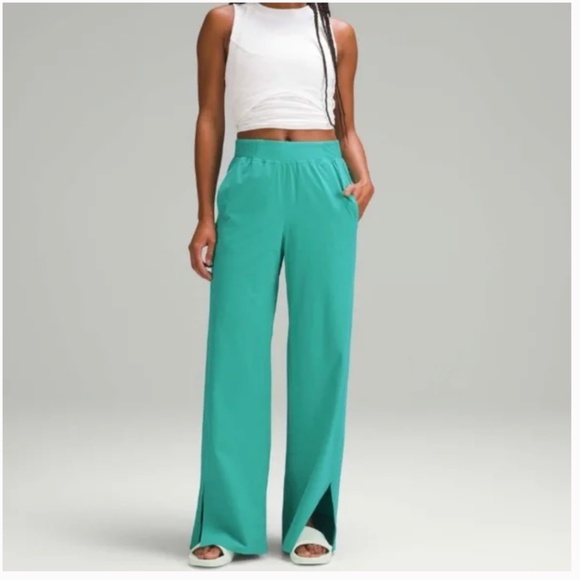 lululemon athletica Pants - Lululemon Stretch Woven High-Rise Wide-Leg Pant